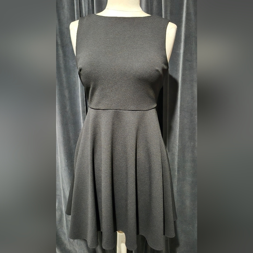 Morgan & Co. Classic Black Midi Dress